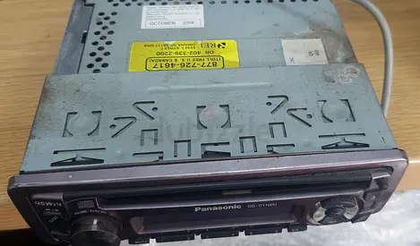 Panasonic Car Stereo CD Player For Sale