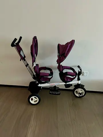 Two Seat Tricycle for Kids