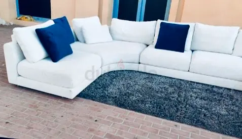 Chattel More U Shape Original Sofa Beige Excellent Condition