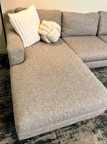 West elm eddy L Shape Sofa