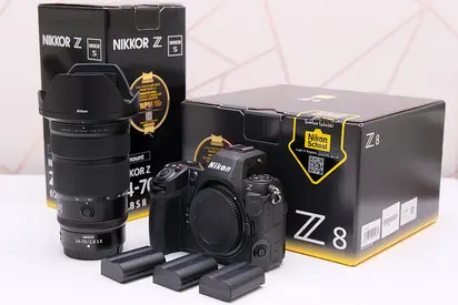 Nikon Z8 Mirrorless Camera with 24-70 f2.8 S II Nikkor Lens