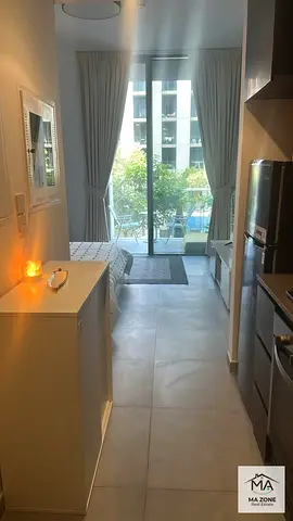 Spacious Furnished Studio Apartment with Balcony in Aljada Taraz Available Now For Two Months