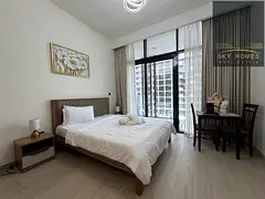 Spacious Furnished Studio Apartment Chiller Free Gym Pool Parking Free Rent Only 60k