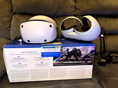 Sony PlayStation VR 2 with Controller Stand