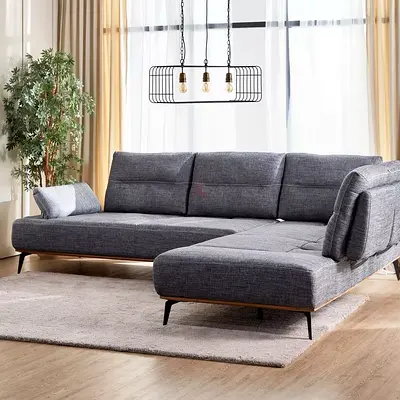 Comfortable home centre Limo lshape sofa