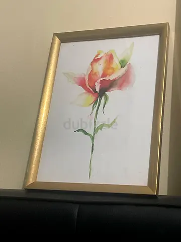 Flower Painting For 5 dhs