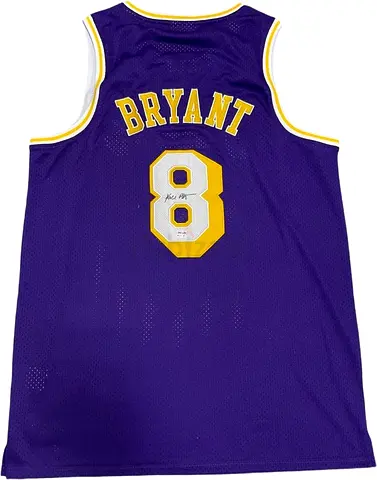 Kobe Bryant Jersey Hand Signed PSA/DNA