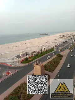 Two-bedroom apartment for rent in Corniche Towers – Ajman