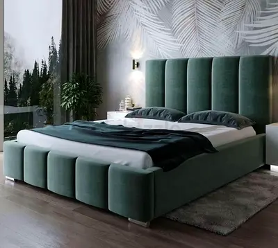 Luxurious Velvet Bed Set for a Modern Bedroom