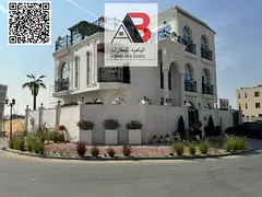 CORNER EUROPEN VILLA FOR SALE IN AJMAN AL BAHIA AREA