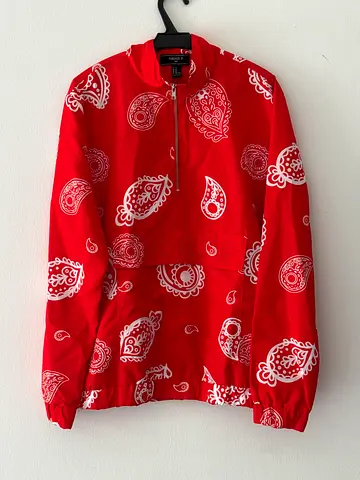 Forever 21 Red Jacket for Men - Stylish and Comfortable (NEVER USED)
