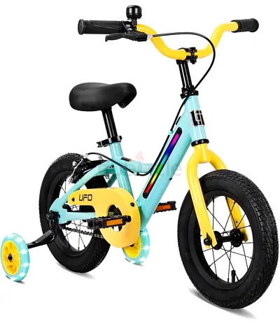 Kids Colorful Bicycle with Training Wheels