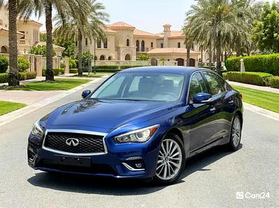 AED 1,157/m | 0 DP | Free 3 Months Warranty | Service History | 30 Day Return | INFINITI Q50 2023