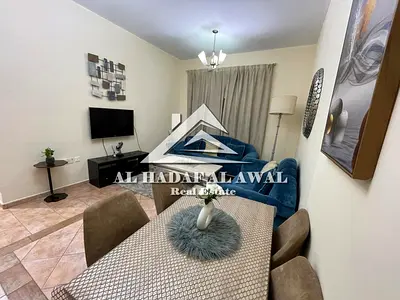 For monthly rent: one bedroom and a hall in Al mjaz 3 with free internet