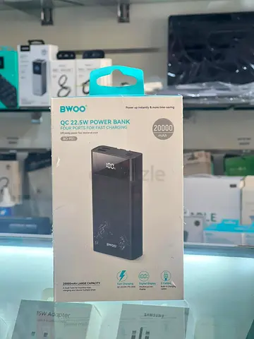 BWOO Qc 22.5w Power Bank