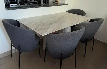 Marbel dining set