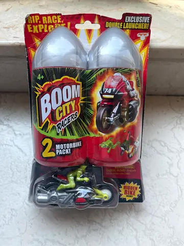 Boom City Racers Motor Bike Pack