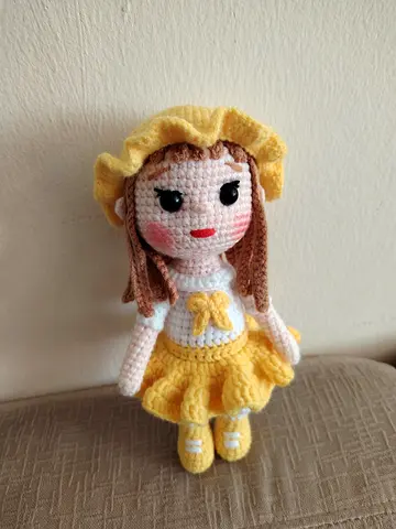 Handmade Crochet Doll