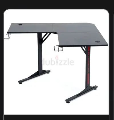 L shape gaming table