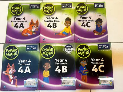 Power Maths Year 4 Practice and Textbooks Set