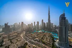 High-Floor 3BR Apartment | Direct Burj &amp; Fountain View