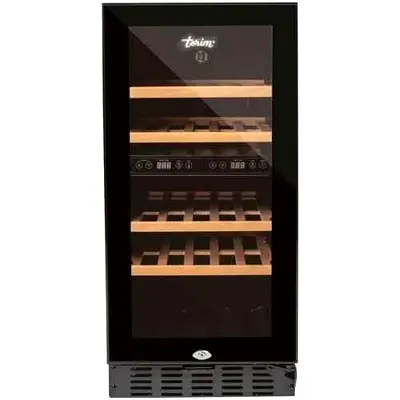 Terim wine fridge beverage dual temperature
