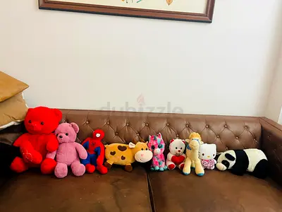 Collection of Plush Stuffed Animals and Toys