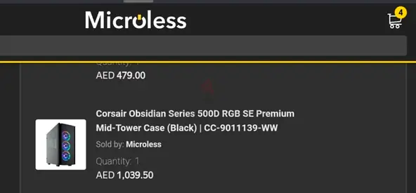 Corsair Obsidian Series 500D RGB SE Premium Mid-Tower Computer Case (Black)
