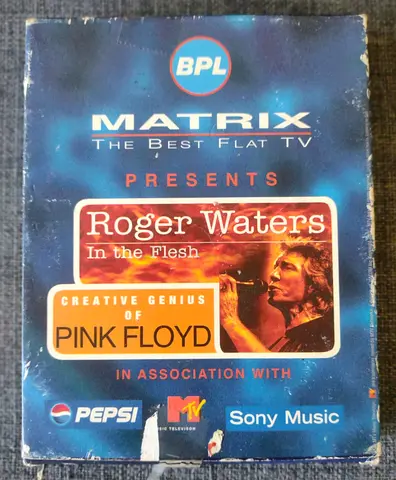 Pink Floyd Roger Waters In The Flesh 2 Cassette Limited Edition India Promo Pink Floyd Rare Unused