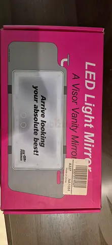 Car Vanity Mirror, Makeup Mirror with 3 Light Modes and 60 LEDs