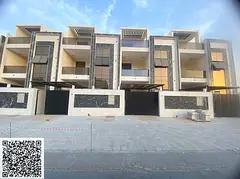 Townhouse for sale in Al Tallah 2, Ajman | Strategic location and modern design, including water, el