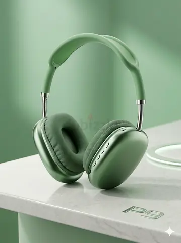 Stylish Wireless Headphones in Green