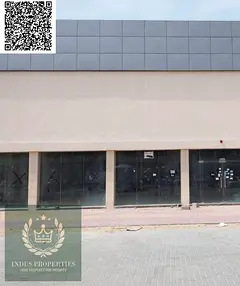 Prime Showroom for rent on main road location in Al Jurf Industrial 1, Ajman near China Mall
