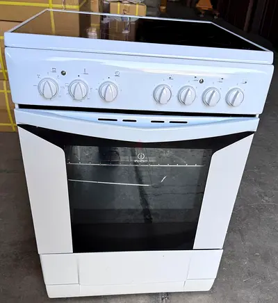 Indesit 4 burner Ceramic Top electric Cooker K6C51(W)/R FREE DELIVERY +WARRANTY