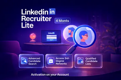 LinkedIn Recruiter Lite – 4 Months | Account Activation