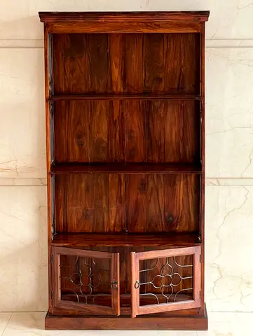 Marina solid wood bookcase
