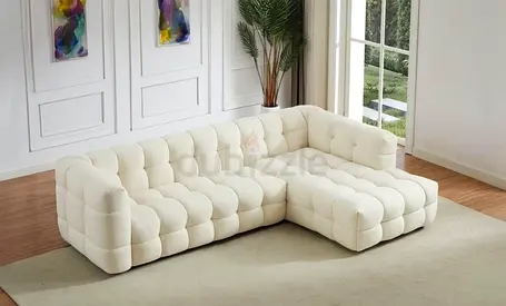 Modern L-Shaped Bubble Sofa Set Brand New