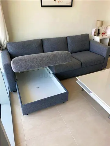 IKEA vimle L Shape Sofa Dark grey Excellent condition