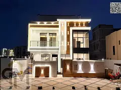 Luxury villa for sale overlooking a park, **ready to move in immediately** with very high-end finish