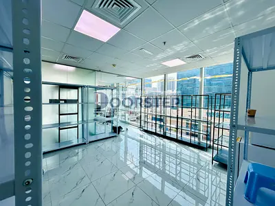 Fitted Office 512sqft 2 Glass partitions for Rent