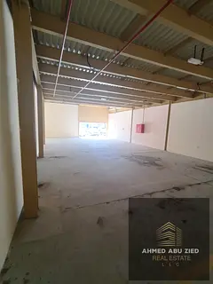 Mezzanine warehouse in Al Jurf Industrial 1 | Near Sheikh Mohammed Bin Zayed Road