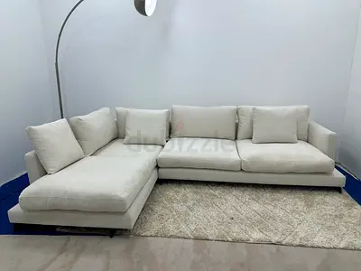Same like new condition marina home lshape sofa