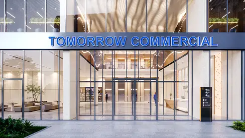 0% Commission | Near Metro | Private Washroom & Pantry | Iconic Glass-Facade Tower