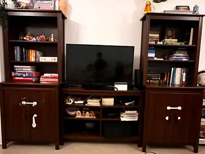 TV- shelves unit