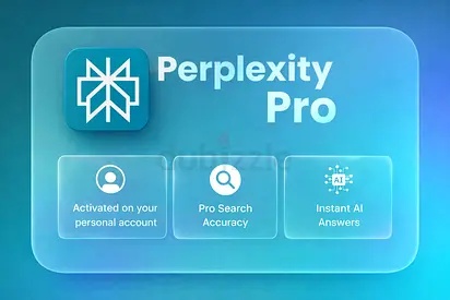 Perplexity Pro – 1 Year Plan | Smarter, Faster, Deeper Ai on your Email