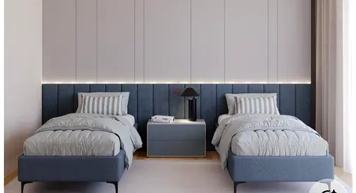 Elegant beautiful 90*200 single bed set
