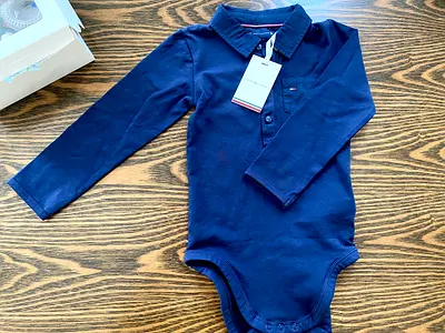 Tommy Hilfiger Baby Long Sleeve Bodysuit