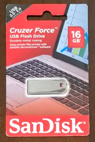 Sandisk Cruzer Force USB Flash Drive 16 GB