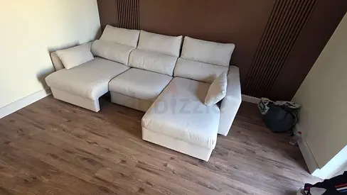 Top quality Ikea Eskilstuna L shape sofa bed with storage