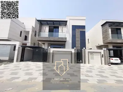 فيلا سوبر ديلوكس للبيع في الباهية عجمان 5 غرف ماستر مع مجلس وصالة ومطبخ مجهز وتكييف مركزي وتملك حر لجميع الجنسيات
